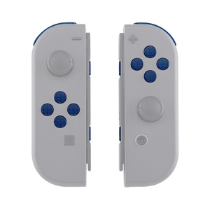 Bouton d'action D-pad en plastique bleu transparent personnalisé en gros pour la réparation des clés de manette Nintendo Switch - Product Image 4