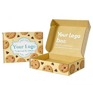 Emballage de boulangerie pour biscuits avec logo personnalisé imprimé sur boîte en papier - Product Image 3