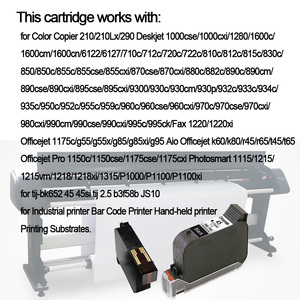 Cho <span class=keywords><strong>HP</strong></span> 45 hộp Mực đen cho <span class=keywords><strong>HP</strong></span> photosmart P1100 P1000 1000 1218 1115 1315 1215 máy in 51645A tương thích hộp mực - Product Image 4