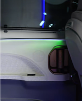 ICarsin mise à niveau 256 couleurs symphonie Led éclairage ambiant intérieur de voiture pour Toyota Sienna 2021-2024 accessoires de décoration de bande