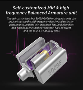 CCA C10 HiFi écouteurs filaires 3.5mm câble détachable technologie hybride <span class=keywords><strong>casque</strong></span> Hi-fi stéréo <span class=keywords><strong>casque</strong></span> <span class=keywords><strong>musicien</strong></span> écouteurs - Product Image 3