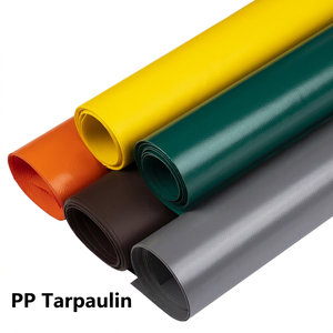 Tissu composite en PP jaune et coloré, ignifuge, imperméable, en feutre, 610 g/m², 0,72 mm, pour couverture de <span class=keywords><strong>piscine</strong></span> et toiture - Product Image 2