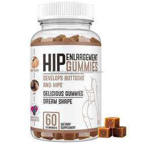 Gomitas de aumento de cadera con Saw Palmetto Maca Wild Yam Vegan BBL Gummy para glúteos y caderas - Product Image 5