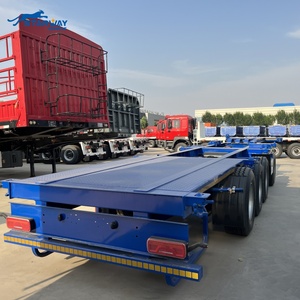 <strong>20</strong> <strong>Ft</strong> to 40 <strong>Ft</strong> Skeletal Container Chassis Skeleton Semi <strong>Trailer</strong> - Product Image 2