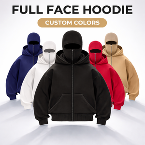 Sudaderas con Capucha y Cuello Redondo <span class=keywords><strong>para</strong></span> Hombre OEM, <span class=keywords><strong>Sudadera</strong></span> con Capucha y Cremallera de Alta Calidad con Máscara Facial Completa <span class=keywords><strong>para</strong></span> Esquí - Product Image 6