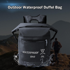 PVC <b>Waterproof</b> Outdoor Floating <b>Backpack</b> <b>Roll</b> <b>Top</b> Snorkeling Beach Heavy Duty Mountaineering Swimming Upstream Drifting Dry Bag - Product Image 5