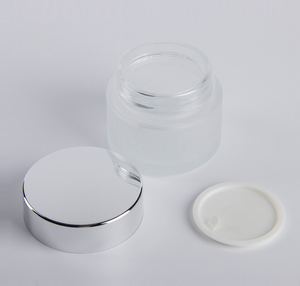 عبوات مستحضرات تجميل زجاجية سعة 5 جم و10 جم و15 جم و30 جم و50 جم و100 جم، بلون أسود غير لامع وشفاف وكهرماني - Product Image 2