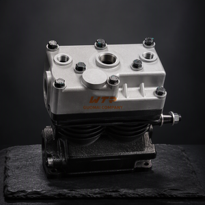 Compresseur d'air à double cylindre de haute qualité pour camion lourd européen 24V <span class=keywords><strong>OEM</strong></span> 7485003210 pour <span class=keywords><strong>Renault</strong></span> LB4845 - Product Image 4