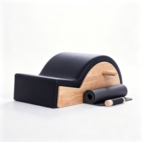 Correcteur de colonne vertébrale Pilates BSW Factory, étireur de dos Yoga, personnalisation OEM disponible, couleur de coussin en cuir optionnelle pour studio et domicile