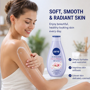 Lotion hydratante à l'huile de cerisier infusée <span class=keywords><strong>48H</strong></span> avec huile de jojoba, absorption rapide et déodorante, hydratante, parfum délicieux - Product Image 5