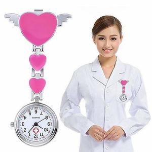 Hot Sale Quartz Brooch Watches Clip-on Lapel Pocket <b>Nurse</b> Watch for Women Gift - Product Image 1