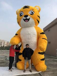 Disfraz de Mascota de Tigre de Dibujos Animados de Gran Tamaño, Muy Vendido en Guangzhou, para Parque de Atracciones - Product Image 4