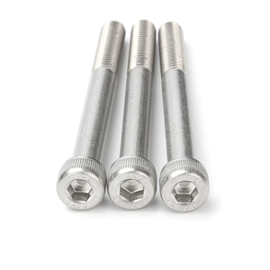 Sekrup Kepala Keju Baja Tahan Karat DIN 912 A2 A4 dengan Ulir Setengah dan Soket Hexagonal - Product Image 1