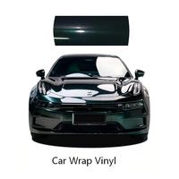 Film Vinyle Adhésif Premium pour Voiture, Effet Brillant Vert Émeraude, Sans Bulles, avec Technologie Air Release, pour Carrosserie et Styling Automobile