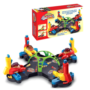 Jinying Jeu de bataille de billes de table en marbre, 2-4 joueurs, jeu de tir de billes, catapulte, flipper pour enfants, divertissement sportif interactif en famille - Product Image 4