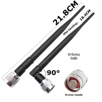Antena Interna Omnidireccional 2G/3G/4G de 5DBI con Conector N, Amplificador de Señal GSM WCDMA para Interiores, Repetidor de Comunicación IP67