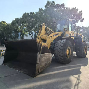 Chargeur sur pneus d'occasion KOMATSU Wa500-6 chargeur frontal de peinture originale avec composant de moteur de base chargeur utilisé Wa500-6 - Product Image 1