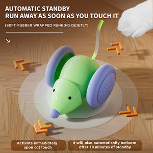 Giocattoli Interattivi Intelligenti per Gatti, Mouse Giocattolo Ricaricabile USB con Luci LED, Giocattolo Elettrico per Animali Domestici - Product Image 4