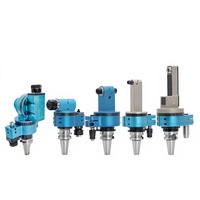 Tête de fraisage à angle droit ER Collet WEDN pour machine de fraisage CNC, double tête de perçage et de taraudage, légère, avec changeur d'outils automatique
