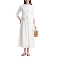 Nouvel arrivage en usine de robe pull moulante en maille pour femmes, robe mi-longue à manches longues en tricot à volants pour femmes
