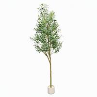 Arbre d'olivier artificiel, plante d'olivier avec fruits, arbre en pot réaliste pour la décoration de la maison, du salon, du bureau, de l'hôtel