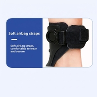 Orthèse médicale pour pied tombant, orthèses réglables, attelle de cheville à tension réglable, légère, durable, respirante, fermeture à lacets