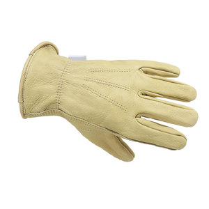 Custom Design New Arrival <b>Driver</b> Safety <b>Gloves</b> High Quality Leather Made Material Adjustable Wrist Driving <b>Gloves</b> Custom Color - Product Image 2
