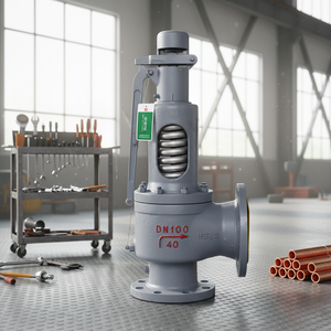 Vanne de sécurité sanitaire en acier inoxydable de qualité alimentaire pour usine, à levage complet, pour chaudière à vapeur - Product Image 6