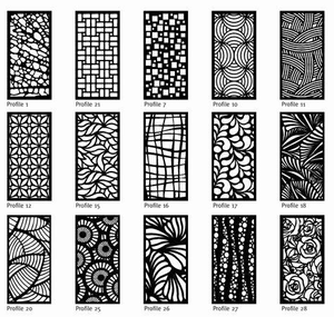 Paneles Decorativos de Acero Corten con Corte Láser de Animales - Valla Moderna Ecológica para Jardín con Servicio de Modelado 3D - Product Image 2