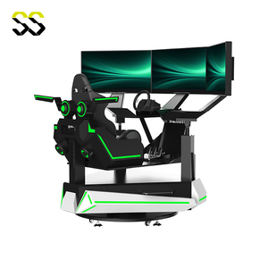 Exciting Motion <span class=keywords><strong>F1</strong></span> Driving Simulator Machine Home School Indoor Car Race Simulator 3 HD Screen Metal Fiberglass Outdoor - Product Image 6