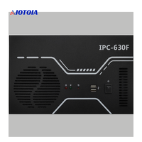 Komputer Kontrol Industri Dinding, Casing PC Dinding, 2 LAN, 8 USB, 6 COM, 4 Slot Ekspansi Tinggi Penuh, Casing Logam, IPC 630F