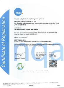 ปะเก็นฝาสูบโลหะ INTERGEN <span class=keywords><strong>JDR</strong></span> 4024 IG-RE528708 ได้รับการรับรองมาตรฐาน IATF16949 - Product Image 6