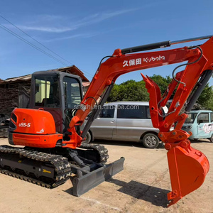 Miniexcavadora U55-5 Usada (98% Nueva), 5.5 Toneladas, Giro de Cola Cero, Ultracompacta, de Segunda Mano, Bajo Precio, Pulgón Personalizado Gratis - Product Image 6