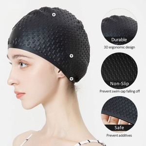 Gorro de Natación Personalizado con su Logotipo, Impermeable, 50g, Sin Fugas, Gorro de Silicona para Niños - Product Image 4