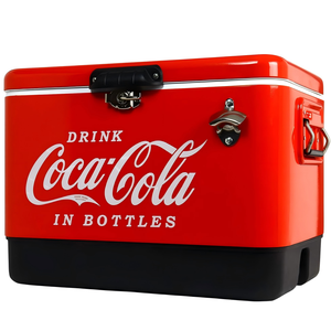 Glacière isotherme portable en plastique 30/40/50L pour bière, canettes et fêtes, personnalisable, en métal - Product Image 1