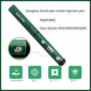 Pluma inyectora de <span class=keywords><strong>insulina</strong></span> metálica reutilizable de alta gama para <span class=keywords><strong>tratamiento</strong></span> médico con ventana de escala precisa y funciones fáciles de usar - Product Image 4