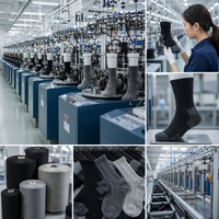Chaussettes de sport mi-mollet à bord côtelé, compression de la voûte plantaire, talon renforcé, athlétiques, OEM en gros