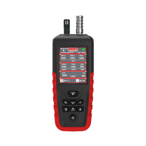 เครื่องตรวจวัดคุณภาพอากาศ HZ-8109 PM1/PM2.5/PM10/CO2/TVOC/HCHO - Product Image 3