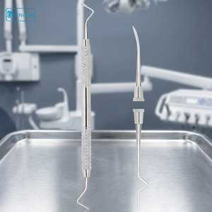Sonda Exploradora Dental 6flowers, Instrumento Manual de Acero Inoxidable para Limpieza y Relleno Dental, Equipo Clase I con Certificación CE - Product Image 3