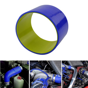 ปลอกซิลิโคน PQY Racing เส้นผ่านศูนย์กลาง 102 มม. สีน้ำเงินเหลือง สำหรับอัพเกรดอินเตอร์คูลเลอร์ - Product Image 5