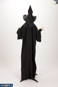 AROMA Strega Danzante da 67'' con Suono e Occhi Lampeggianti, Decorazione di Halloween per Feste, Case Infestate ed Esposizioni Spettrali - Product Image 5