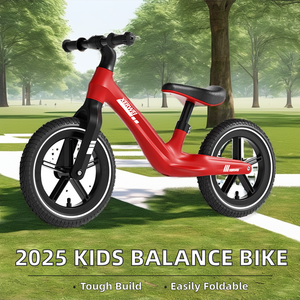 Vélo d'équilibre 3-en-1 pour enfants, 12 pouces, 2 roues, style voiture, vélo d'exercice pour enfants, vente directe usine 2025, tendance - Product Image 5