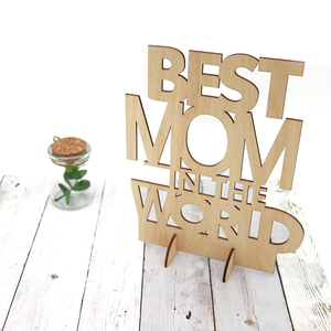 Regalo de madera personalizado <span class=keywords><strong>para</strong></span> el día de la madre, mejor mamá/papá en el mundo, <span class=keywords><strong>regalos</strong></span> <span class=keywords><strong>para</strong></span> padres, gran oferta, 2022 - Product Image 2