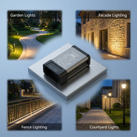 Alimentation électrique à découpage 12V 60W IP44 étanche à la pluie, tension constante 5A, pour éclairage LED industriel architectural/landscaping
