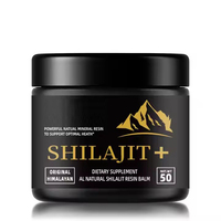 Crème de Shilajit 50g, complément multiminéral, résine de Shilajit pure de l'Himalaya pour le système immunitaire