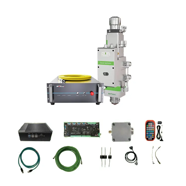 Max 3000w sorgente laser raytools BM110 testa di taglio laser fibra Laser sistema di controllo macchina di taglio