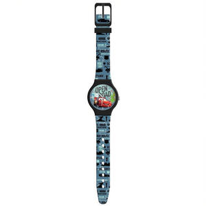 Reloj CARS con correa de silicona analógica, reloj de juguete para niños - Product Image 2