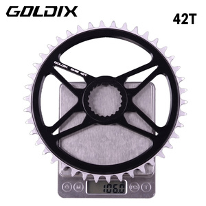 Plato de <span class=keywords><strong>Cadena</strong></span> de Bicicleta GOLDIX, Plato Ancho y Estrecho, Apto para Shi Deo XT M7100 <span class=keywords><strong>M8100</strong></span> M9100 10S 11S12S, Juego de Bielas para Bicicleta de Montaña - Product Image 5
