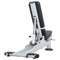 Banc de musculation réglable robuste pour la maison – Banc d'entraînement multi-positions inclinable, déclinable et plat