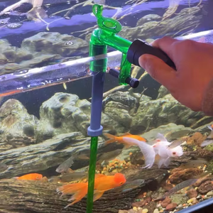 QANVEE水槽サイフォン式水換え器 - C-300/600 E-3/6 S-3/6 150-180CMホース 10-75ガロン 簡単操作 - Product Image 2